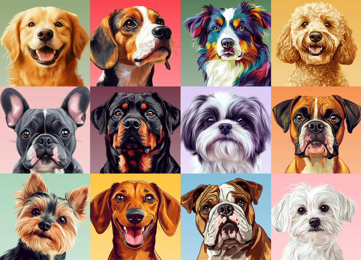 Woof, Yarf, Rowf | 1000 Pieces