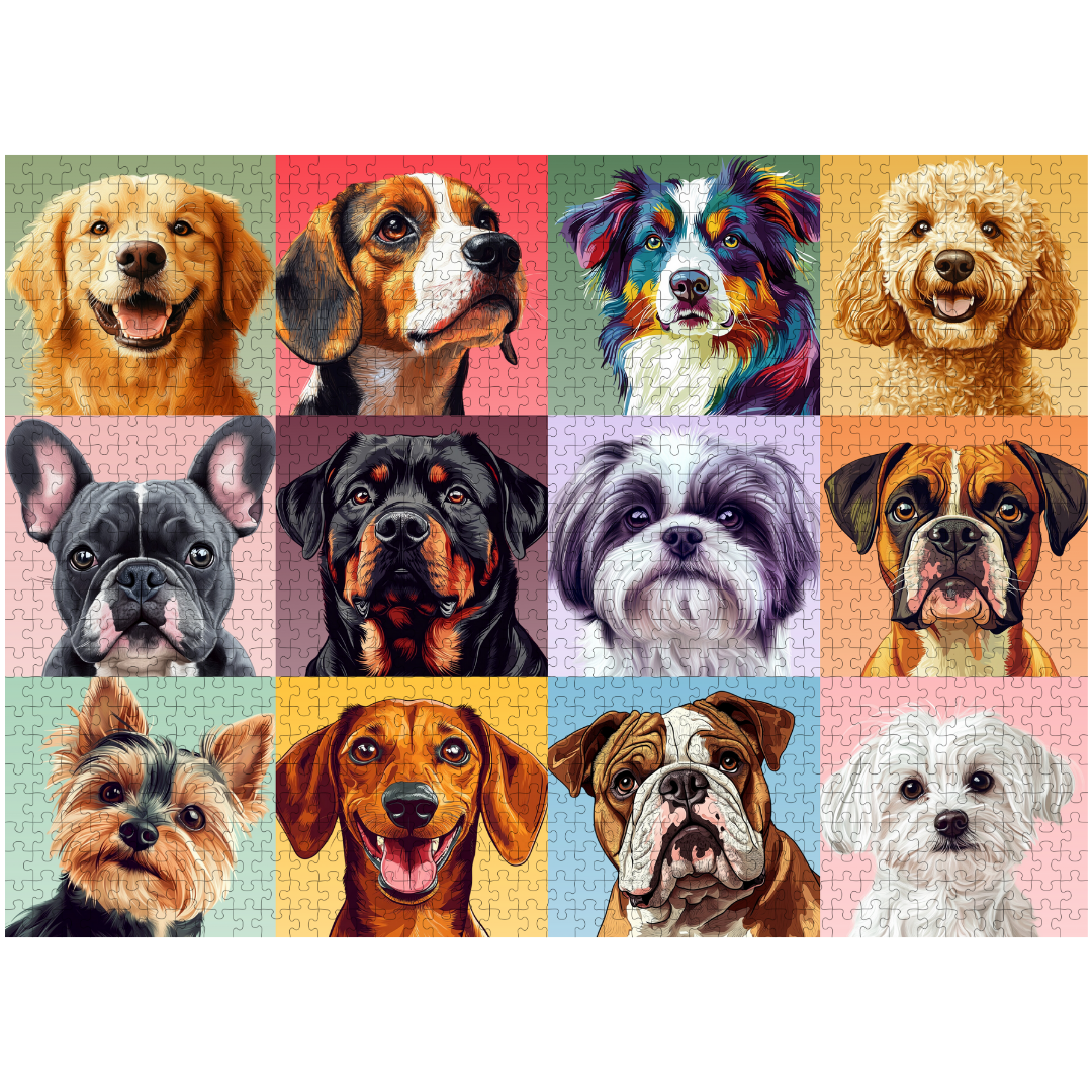 Woof, Yarf, Rowf | 1000 Pieces