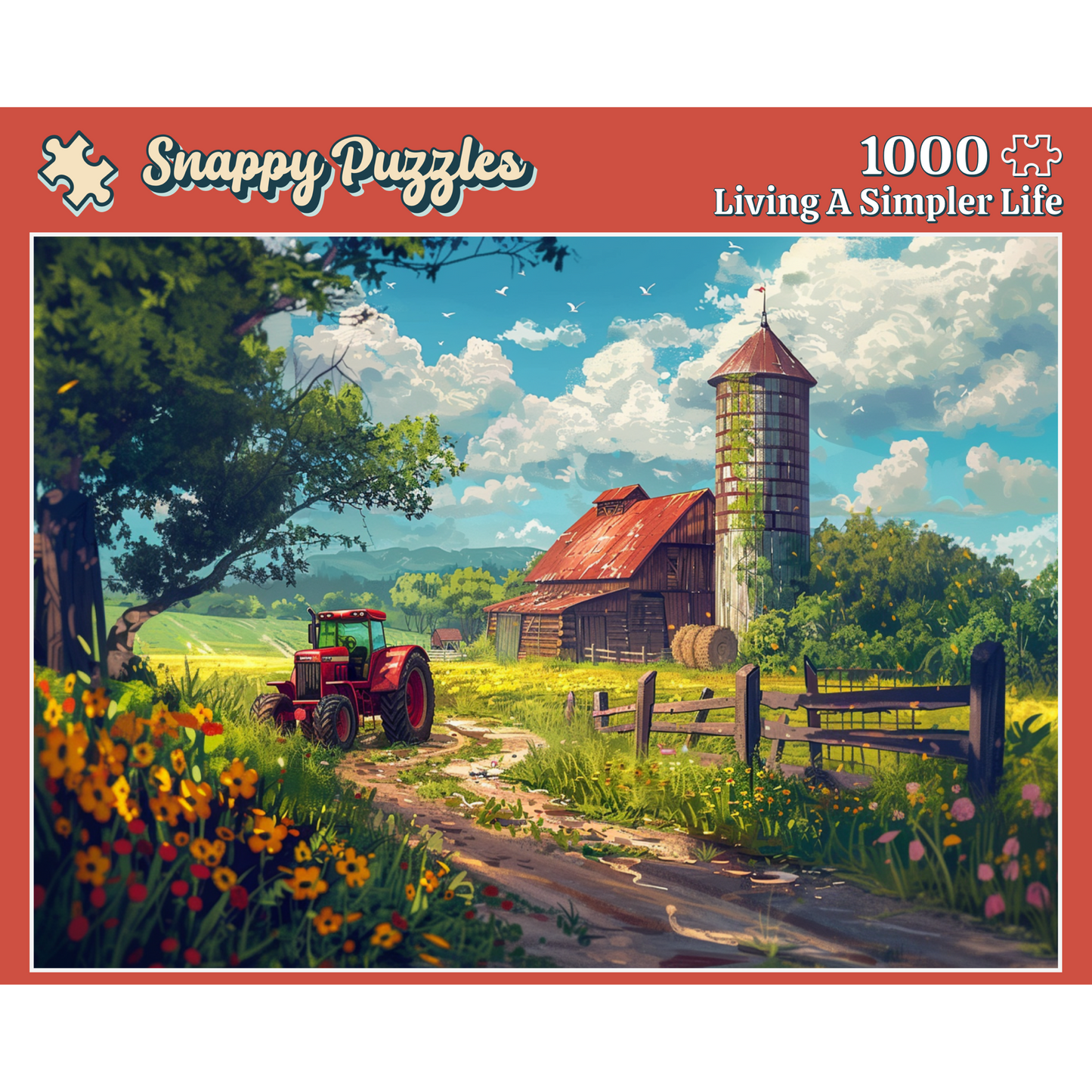 Living A Simpler Life | 1000 Piece Jigsaw Puzzle