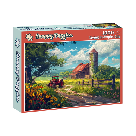 Living A Simpler Life | 1000 Piece Jigsaw Puzzle