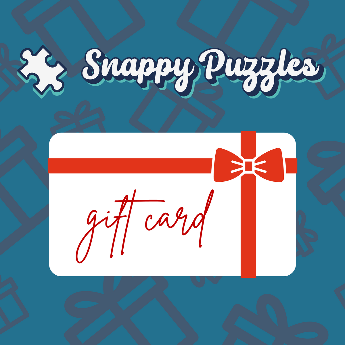 Snappy Card Snappy Puzzles Gift Card